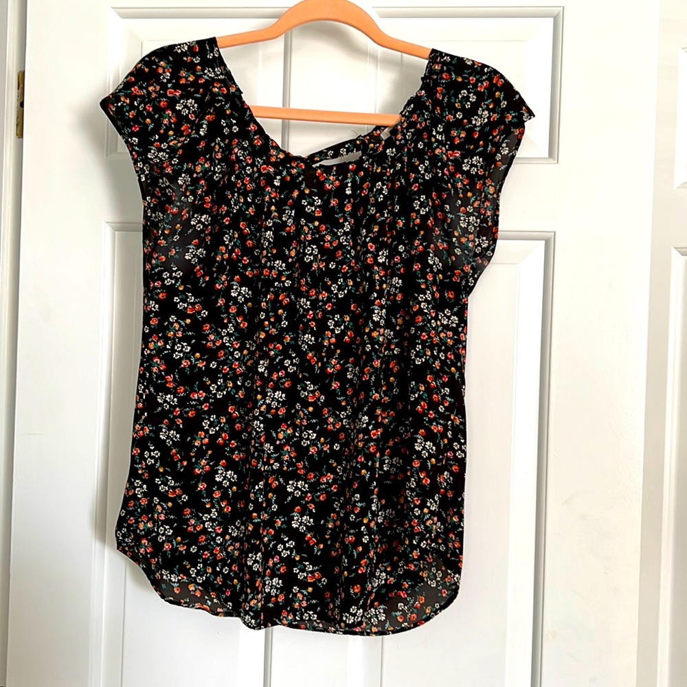 Women's LC Lauren Conrad Pleat Neck Top